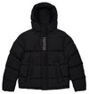 TRAPSTAR DECODED HOODED PUFFER 2.0 BLACK