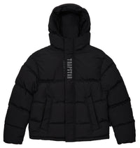 TRAPSTAR DECODED HOODED PUFFER 2.0 BLACK