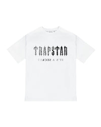 TRAPSTAR DECODED PAISLEY MONOCHROME EDITION T-SHIRT - WHITE