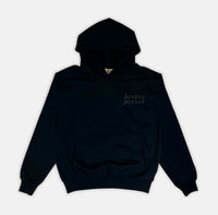 Broken Planet Basics Hoodie - Midnight Black