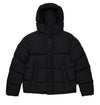 TRAPSTAR DECODED HOODED PUFFER 2.0 - BLACKOUT EDITION