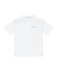 TRAPSTAR IRONGATE ARCH IT'S A SECRET T-SHIRT - WHITE/CHROME