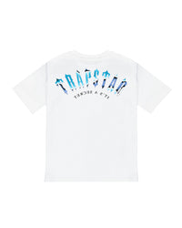 TRAPSTAR IRONGATE ARCH IT'S A SECRET T-SHIRT - WHITE/CHROME