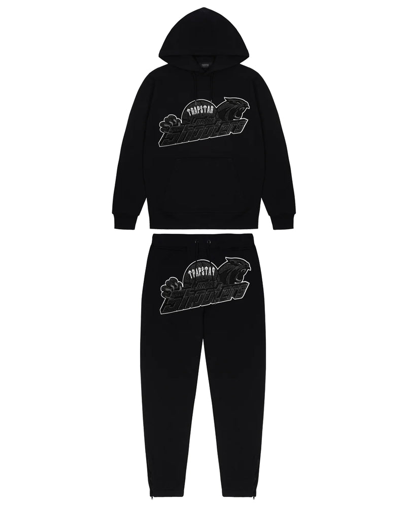 TRAPSTAR LONDON SHOOTERS TRACKSUIT - BLACKOUT