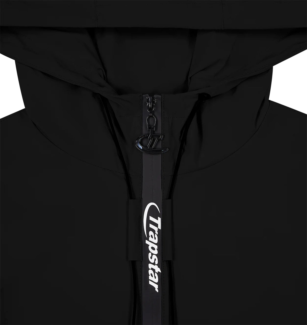 TRAPSTAR HYPERDRIVE EMBOSSED WINDBREAKER - BLACK