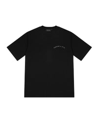 TRAPSTAR IRONGATE ARCH IT'S A SECRET T-SHIRT - BLACK/CHROME