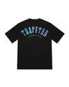 TRAPSTAR IRONGATE ARCH IT'S A SECRET T-SHIRT - BLACK/CHROME