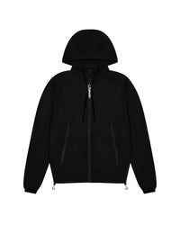 TRAPSTAR HYPERDRIVE EMBOSSED WINDBREAKER - BLACK